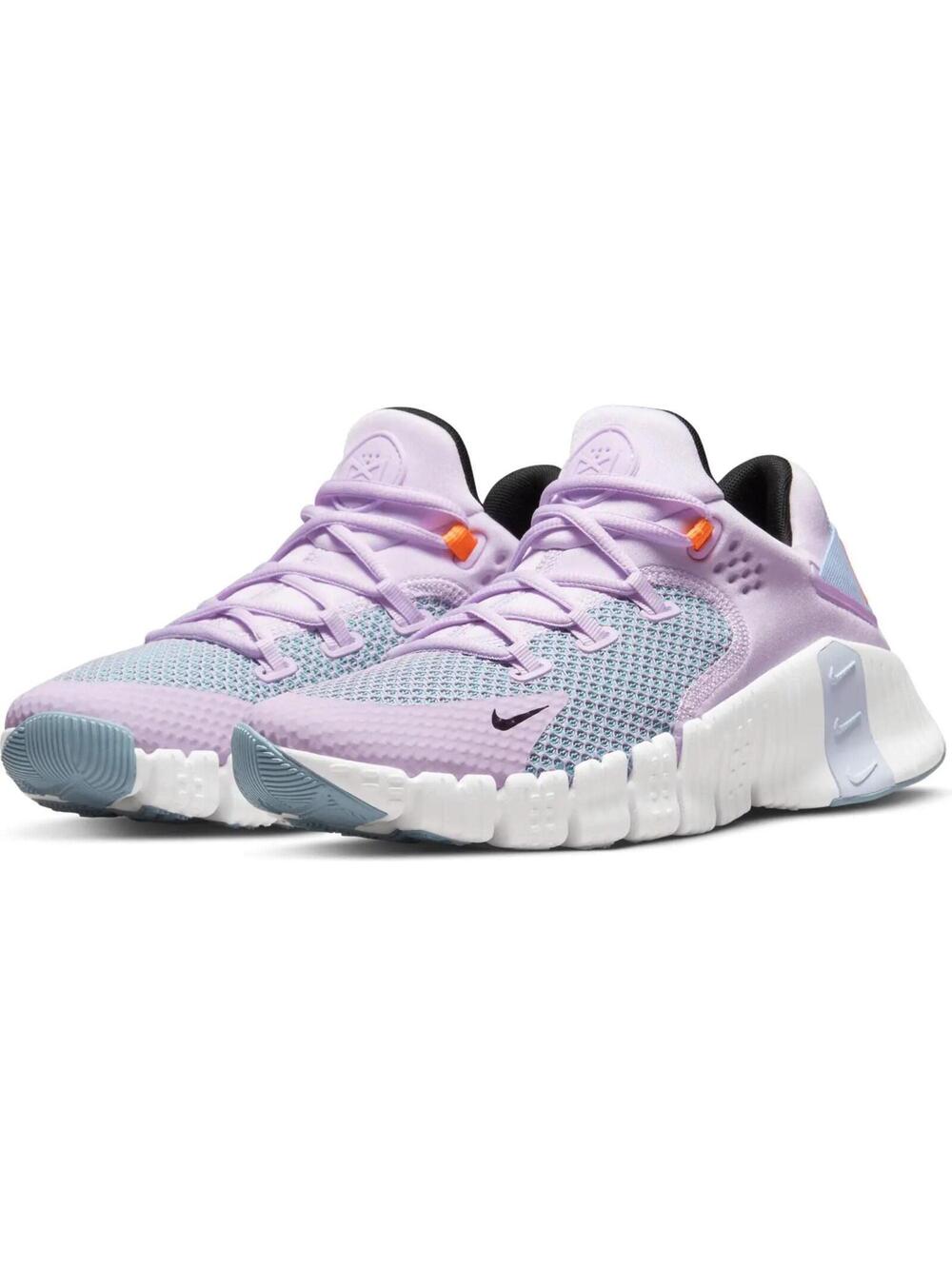 Nike Womens Free Metcon 4 Sneakers Training Shoes CZ0596 555 Purple Sz 8  NEW